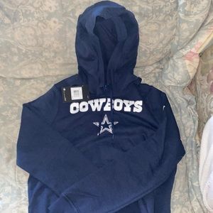 Womens Nike cowboys sweatshirt hoodie NWT never worn